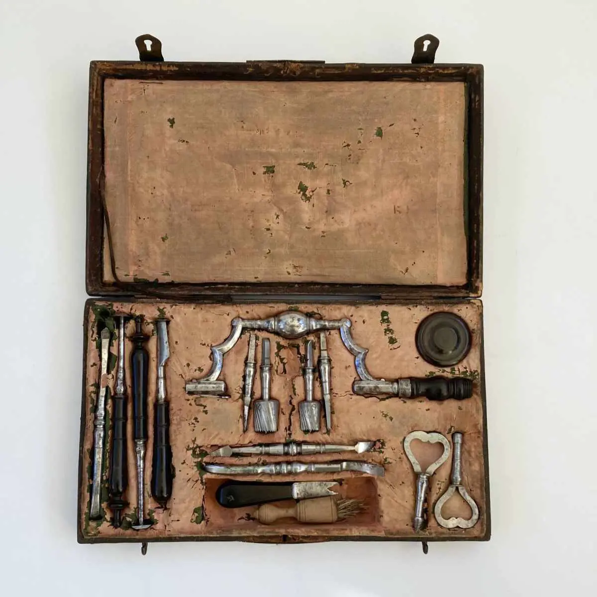 Eighteenth Century Paris School Of Medicine Surgeons Trepanning Or Trephine Set 1