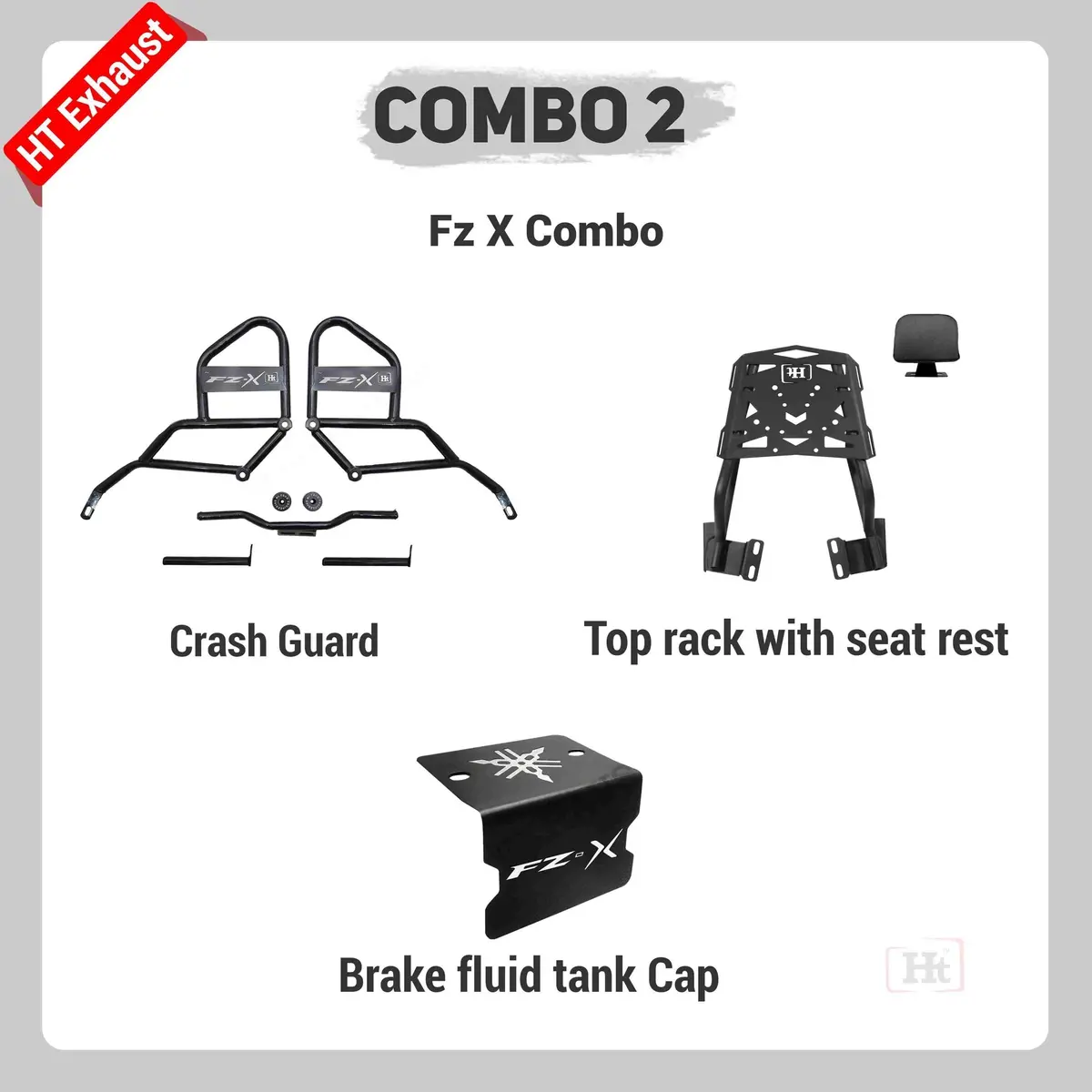 Combo 2 Fz X – Ht Exhaust 1