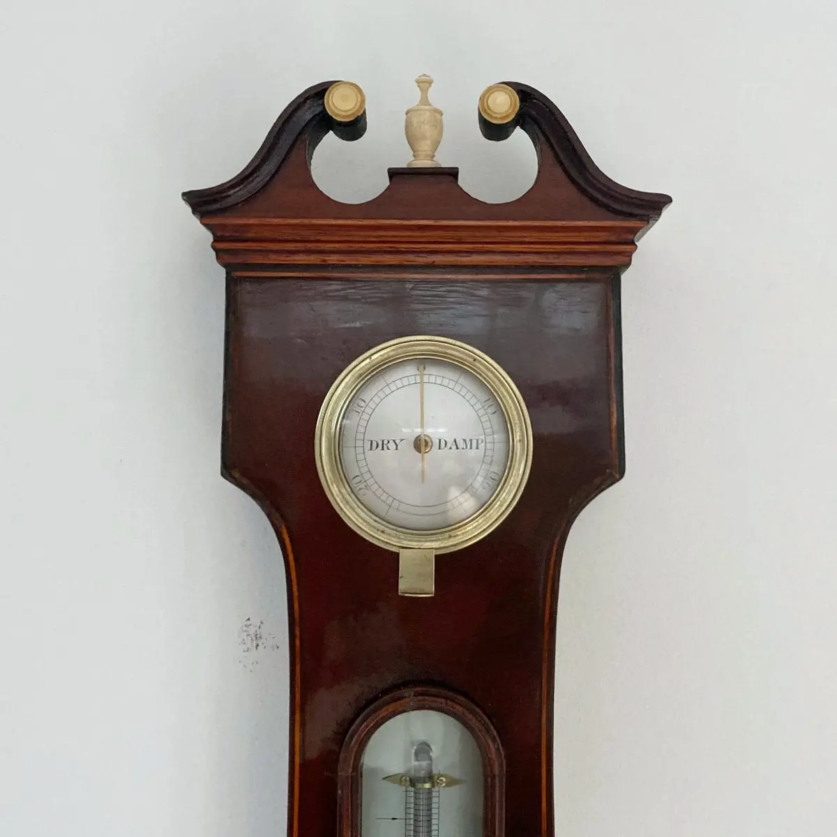 George Iii Wheel Barometer By The Globemakers J&W Newton Of 66 Chancery Lane London 2