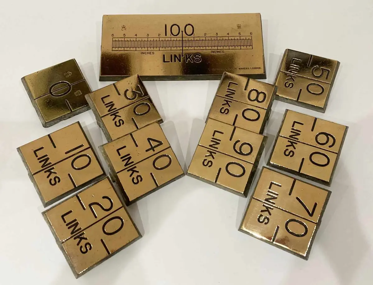 Set Of Governmental Standard Link Floor Plaques By De Grave & Co 1914 1