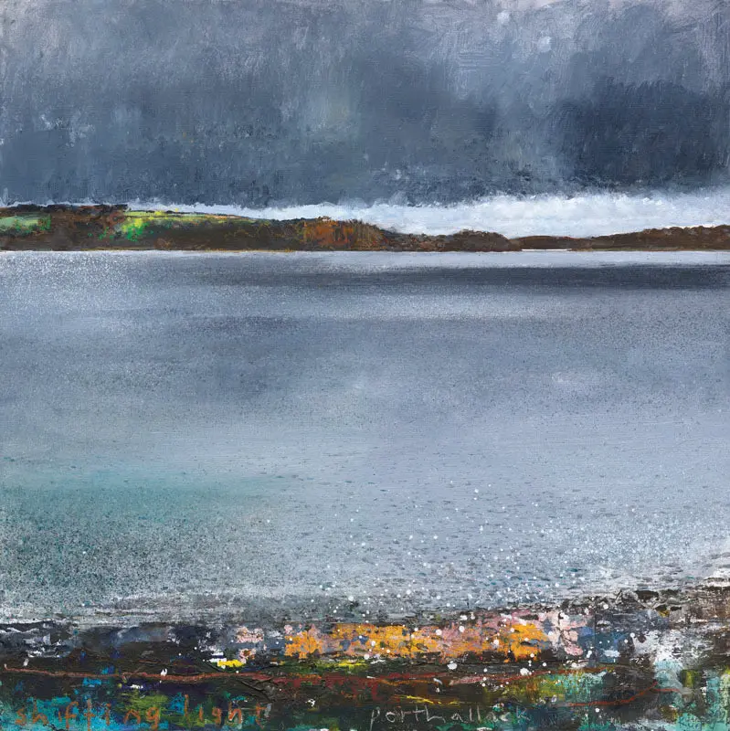 Shifting Light, Porthallack. Greeting Card. Pack Of 4. 1