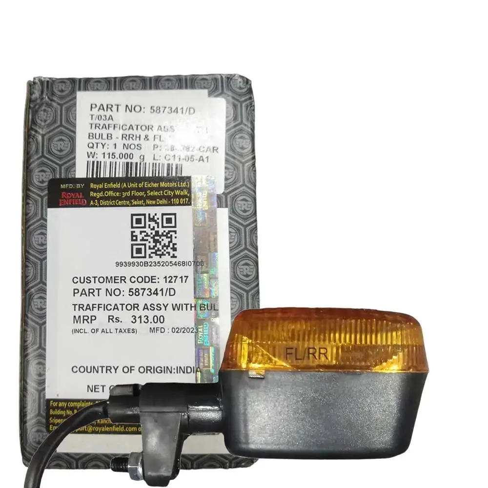 Re Himalayan 411 Indicator - Front Lh Or Rear Rh Trafficator Assy 1