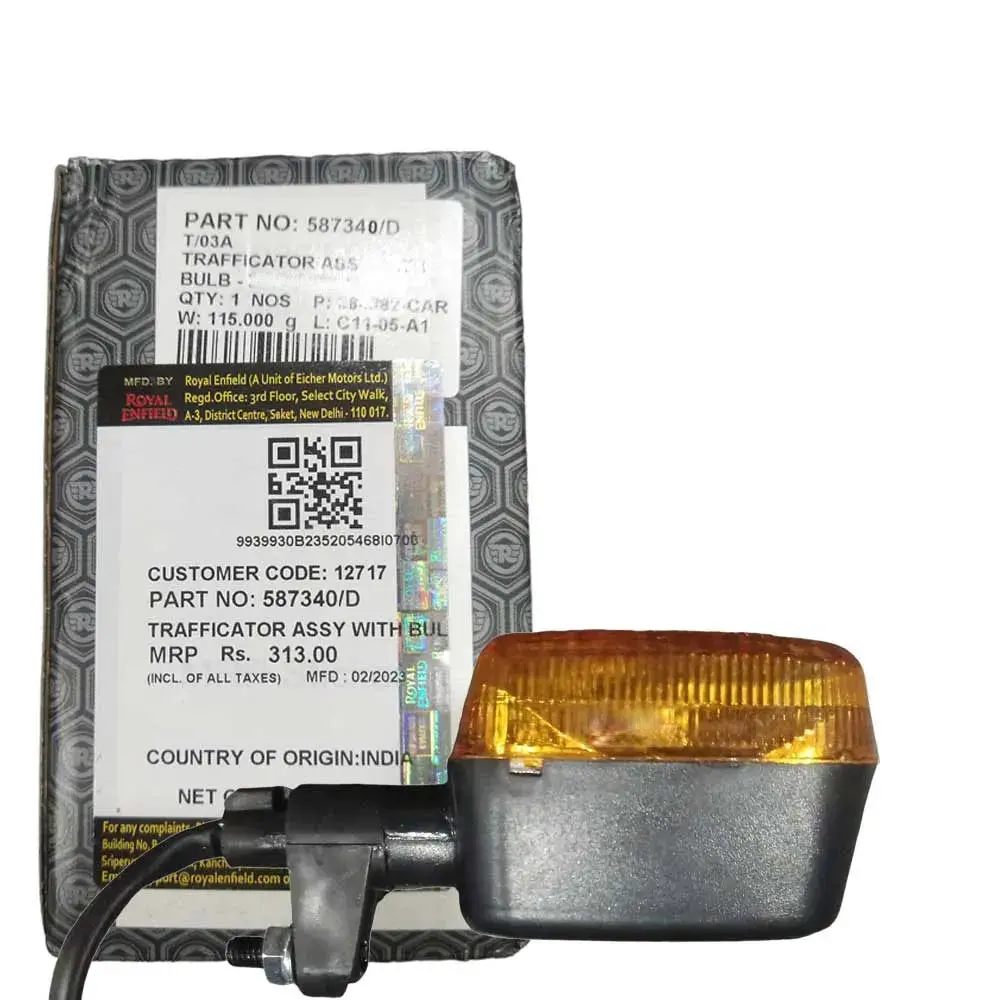 Re Himalayan 411 Indicator - Front Rh Or Rear Lh Trafficator Assy 1