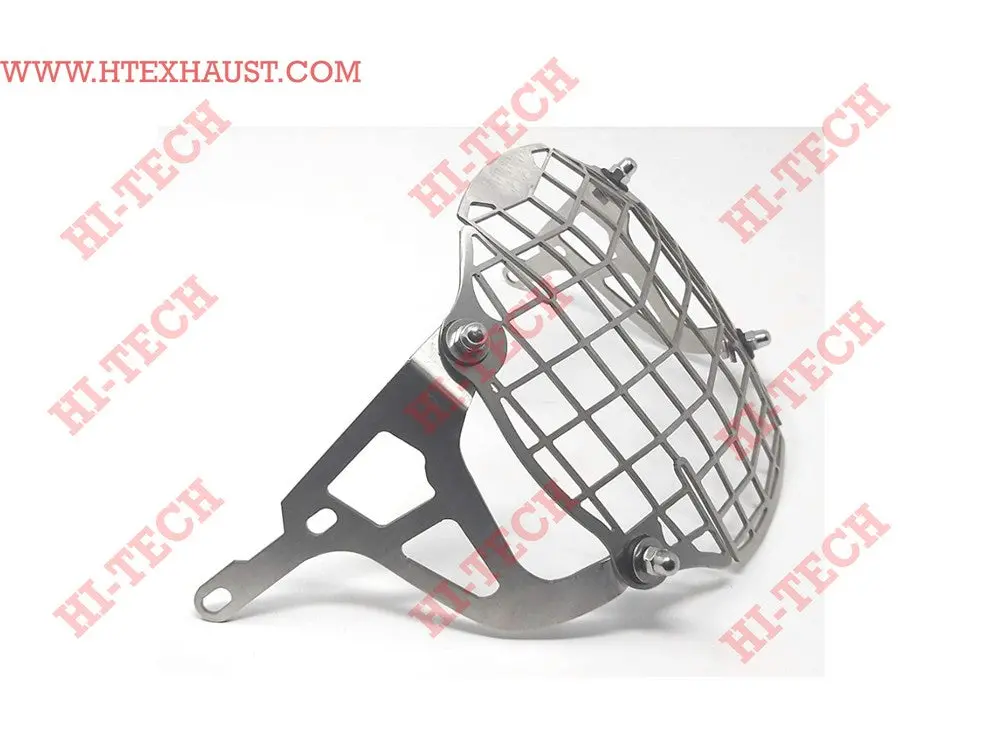 Himalayan Head Light Grill Stainless Steel Black/Polish 1
