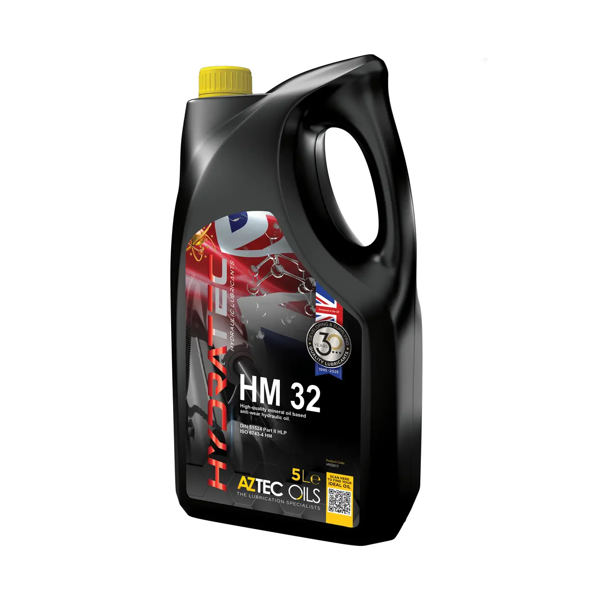 Aztec Hydraulic Oil Iso 32 Din 51524 Part Ii Hlp Iso 6743-4 Hm 1
