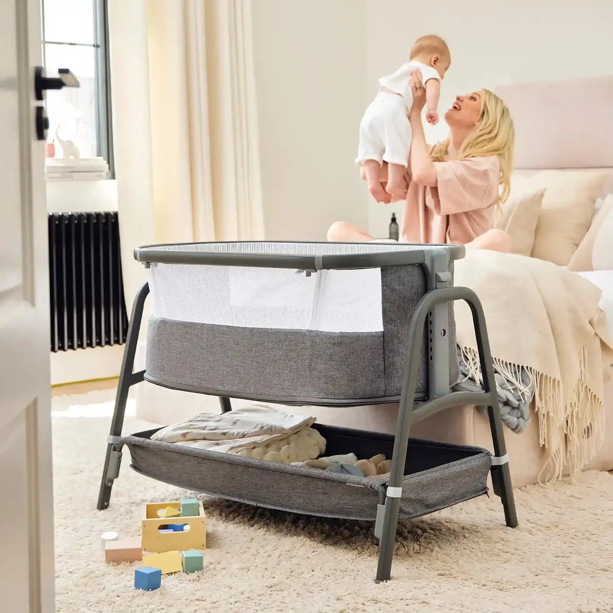 Bubba&Me Bedside Crib 1