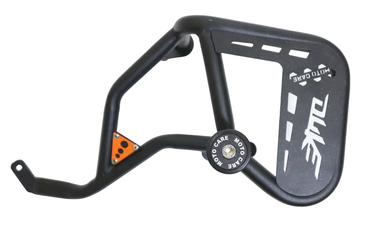 Crash Guard With Dual Sliders (Black) For Ktm Duke 390 Gen-3 1