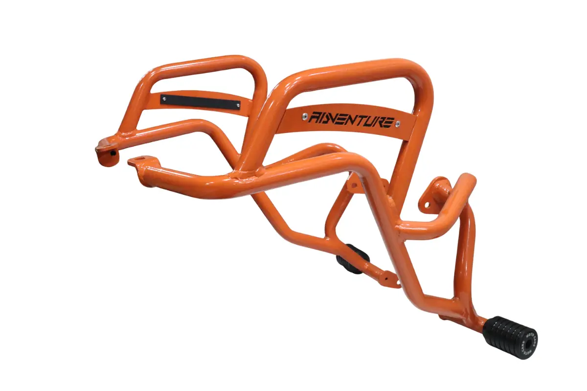 Crash Guard With Dual Sliders (Orange) For 2025 Ktm Adventure 250/390 1