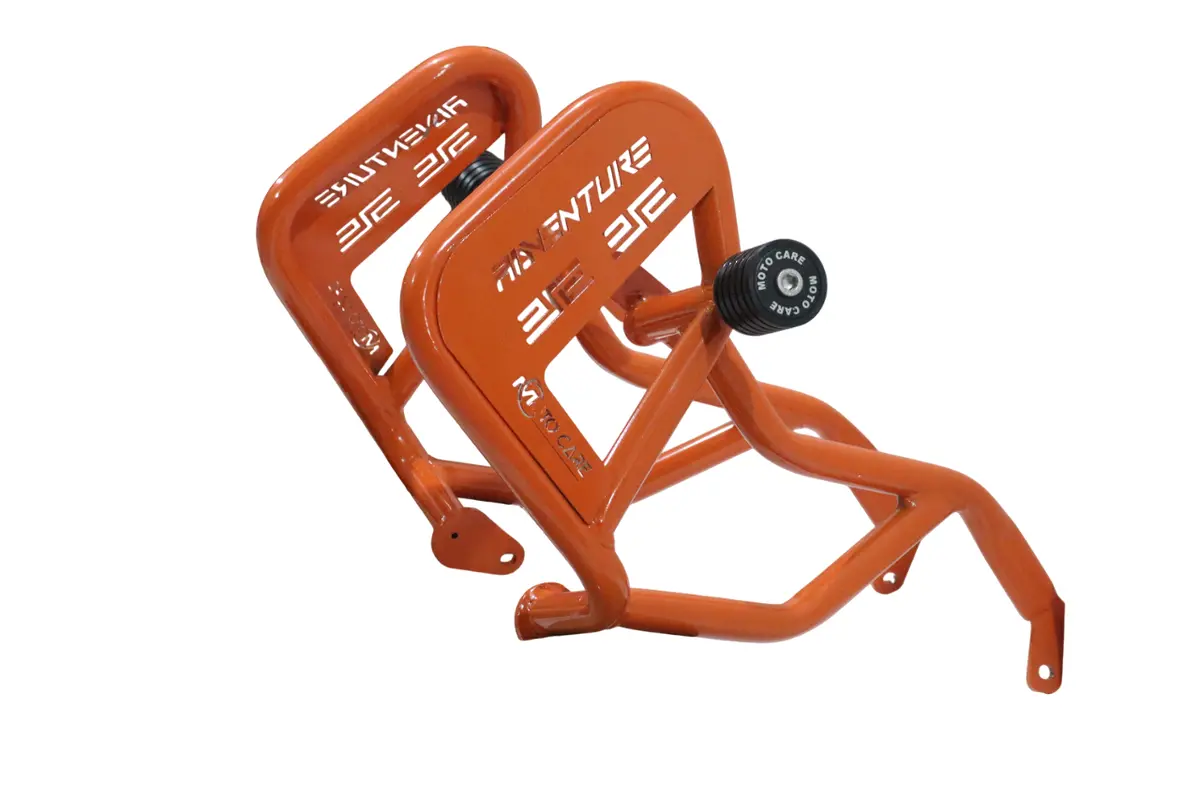 Type 2 (Orange)- Crash Guard With Dual Sliders For 2025 Ktm Adventure 250/390 1