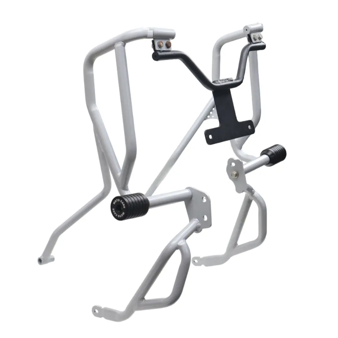Upper Crash Guard For Hero Xpulse 210 (Silver) 1