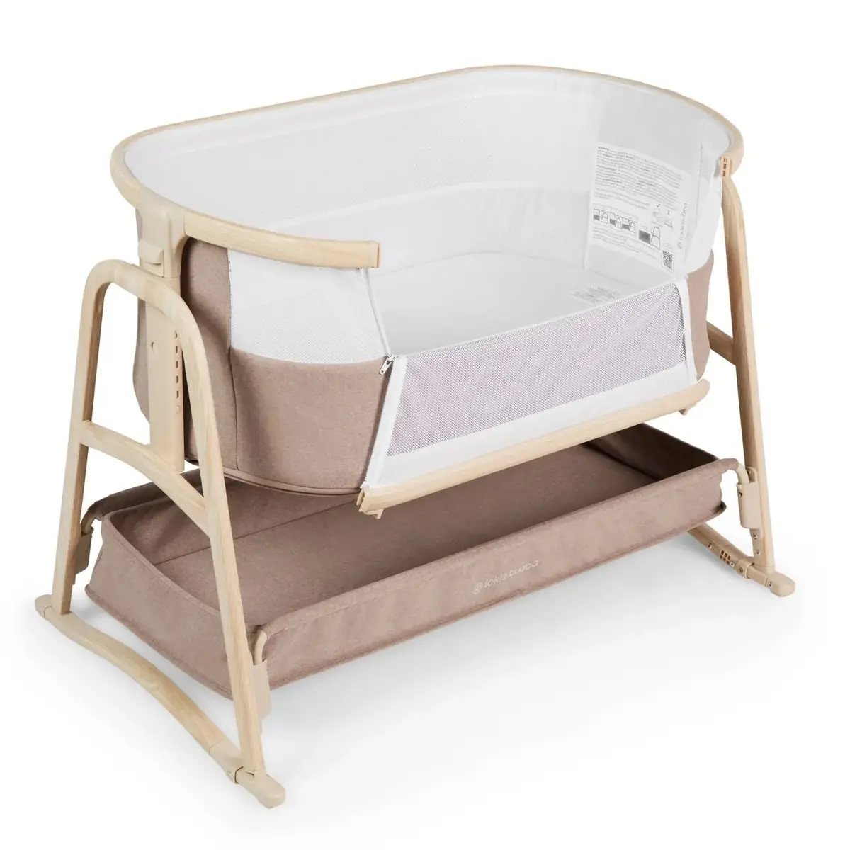 Ickle Bubba Bubba&Me Luxe Bedside Crib 1