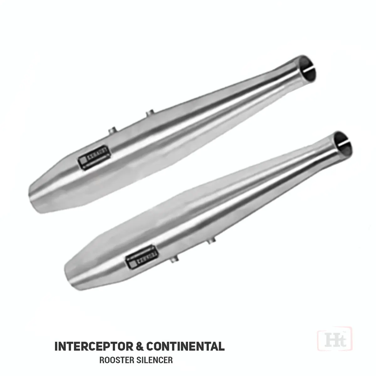 Ht Rooster Exhaust For Interceptor And Continental Gt 650 – In 318 – Ht Exhaust 1