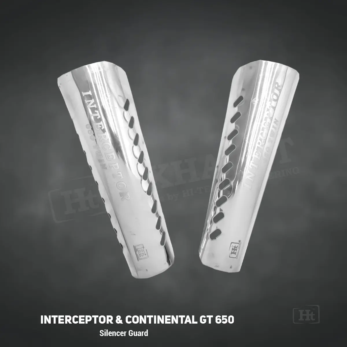 Interceptor Silencer Guard Stainless Steel Silver Polish – In 302Ss 1