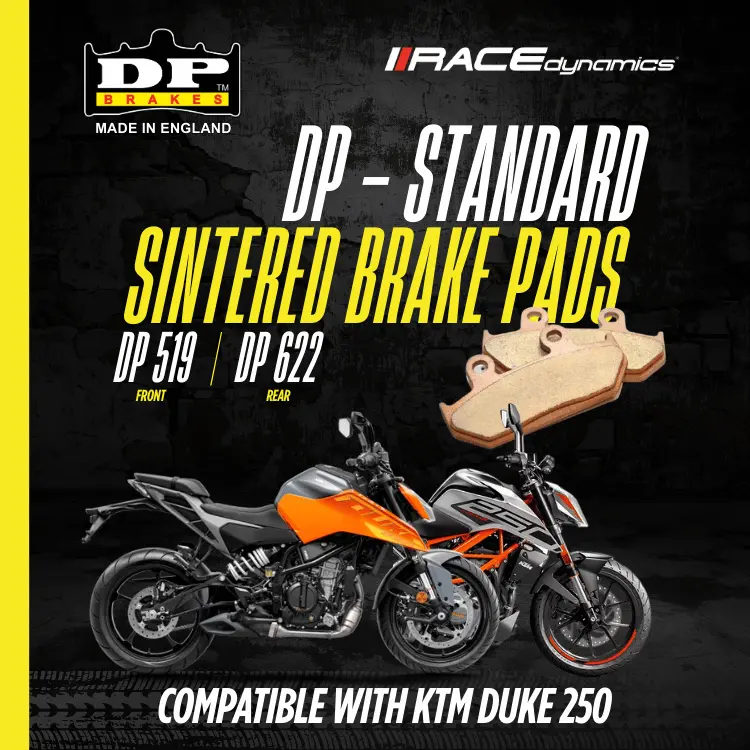 Dp Sintered Brake Pads For Ktm Duke/Rc 250 - Standard 3