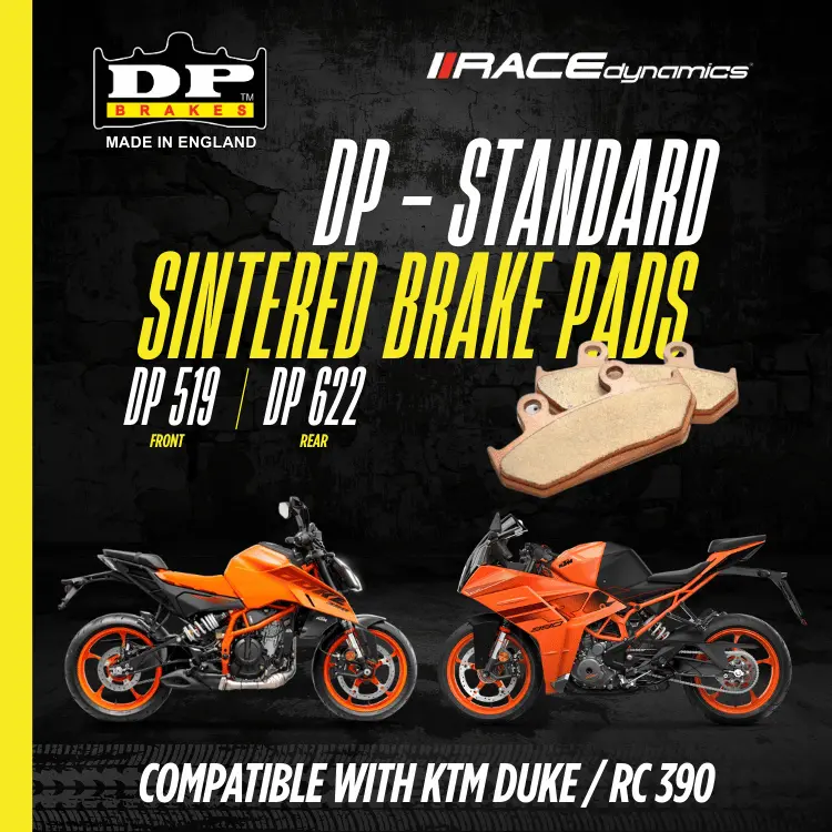 Dp Sintered Brake Pads For Ktm Duke/Rc 390 - Standard 3
