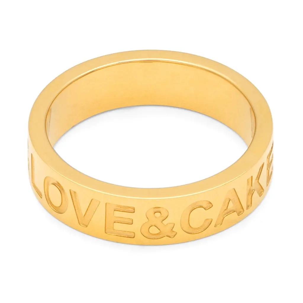 Love & Cake Ring - Gold Plated - Gold Plated 1