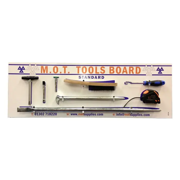 Mot Tool Board With Tools. Standard Version. 1