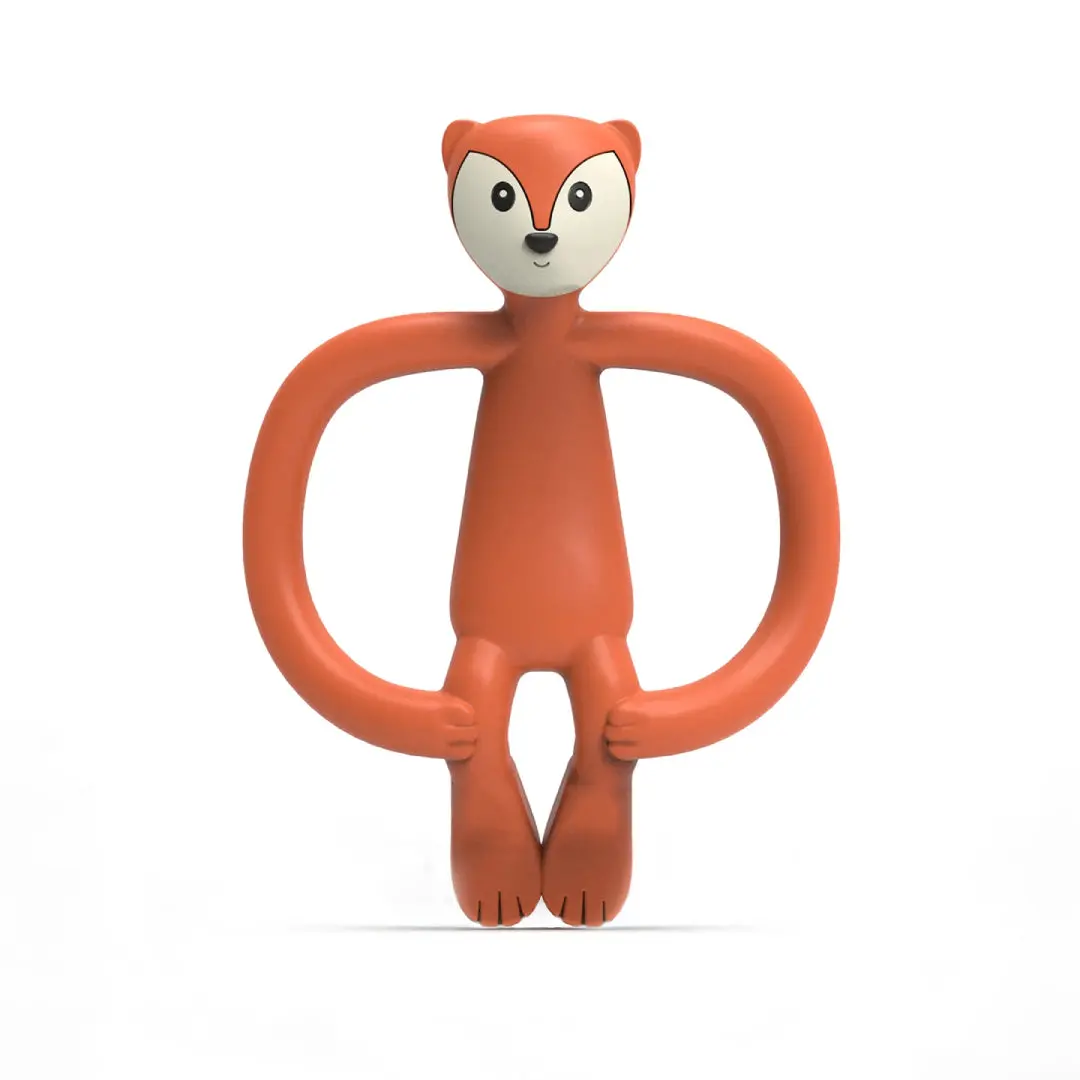 Matchstick Monkey Fudge Fox Teether 1