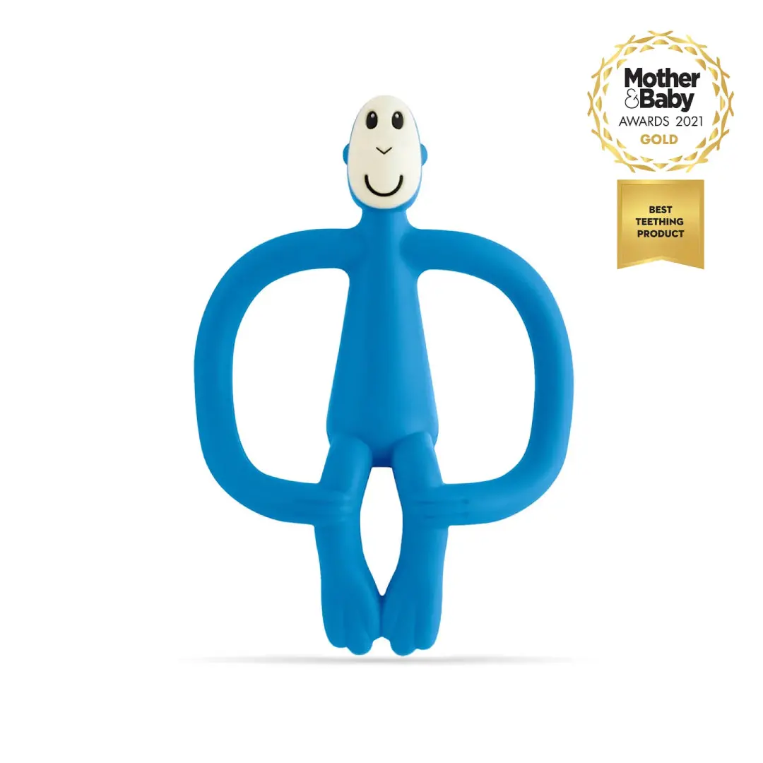 Matchstick Monkey Original Teething Toy - Blue 1