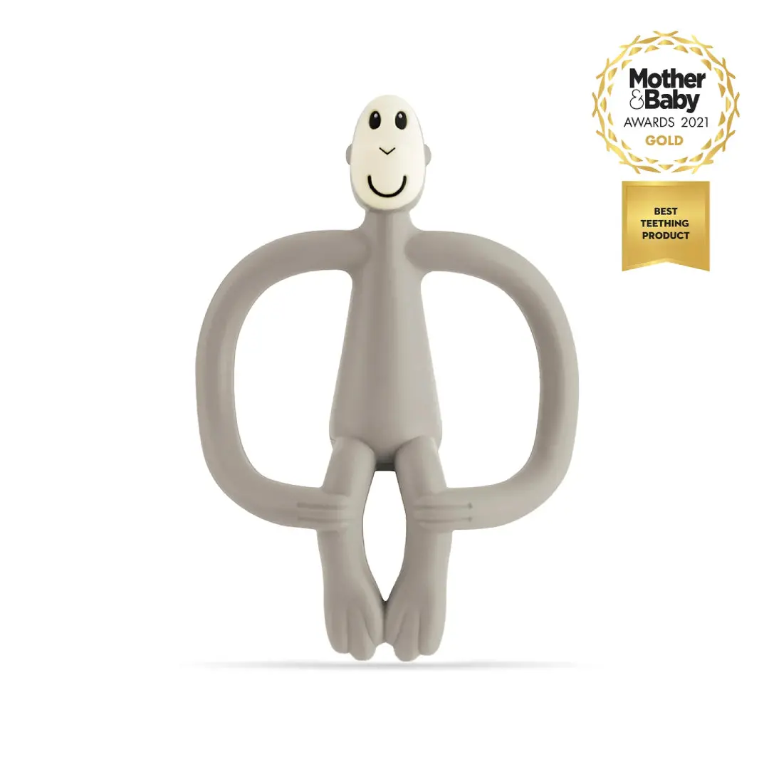 Matchstick Monkey Original Teething Toy - Grey 1