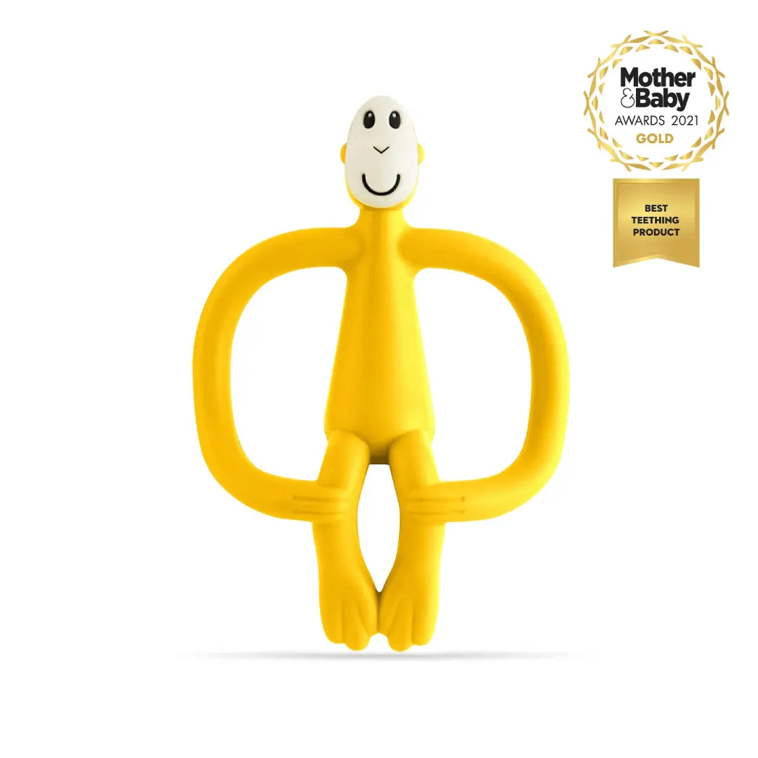 Matchstick Monkey Original Teething Toy - Yellow 1