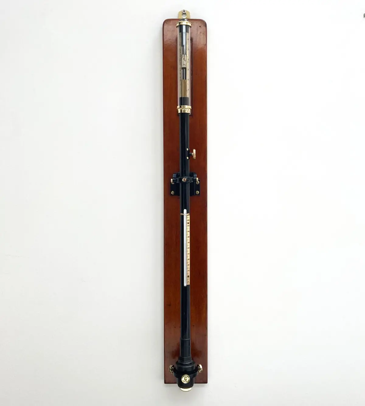 Late Victorian Met Office Station Barometer By Patrick Adie London 1