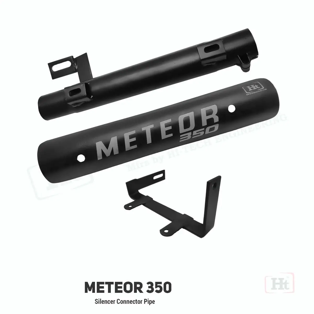 Meteor Silencer Connector Pipe With Heat Shield – Rem 618 1