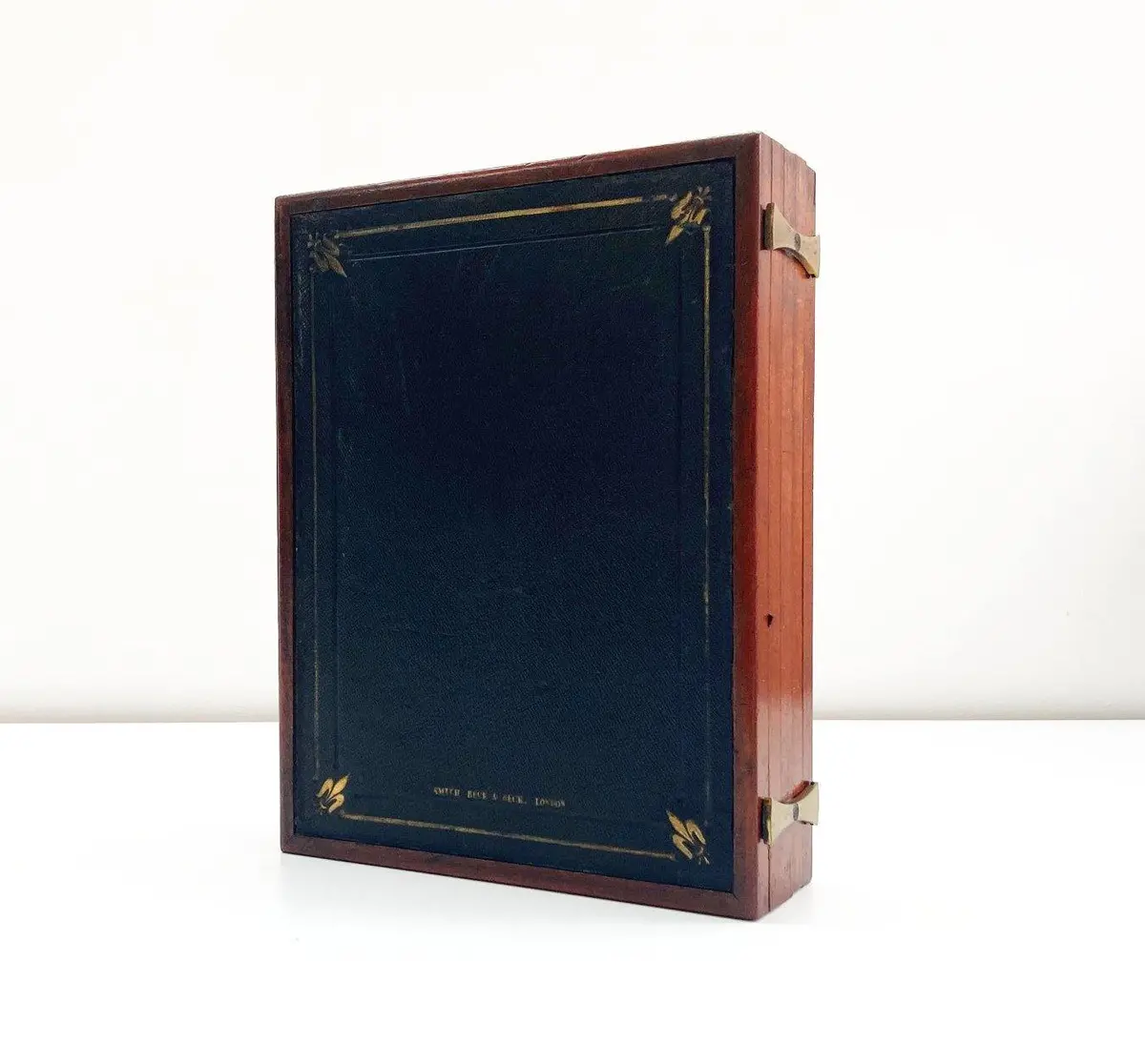 Early Victorian Portable Microscope Slide Case By Smith Beck & Beck London 1
