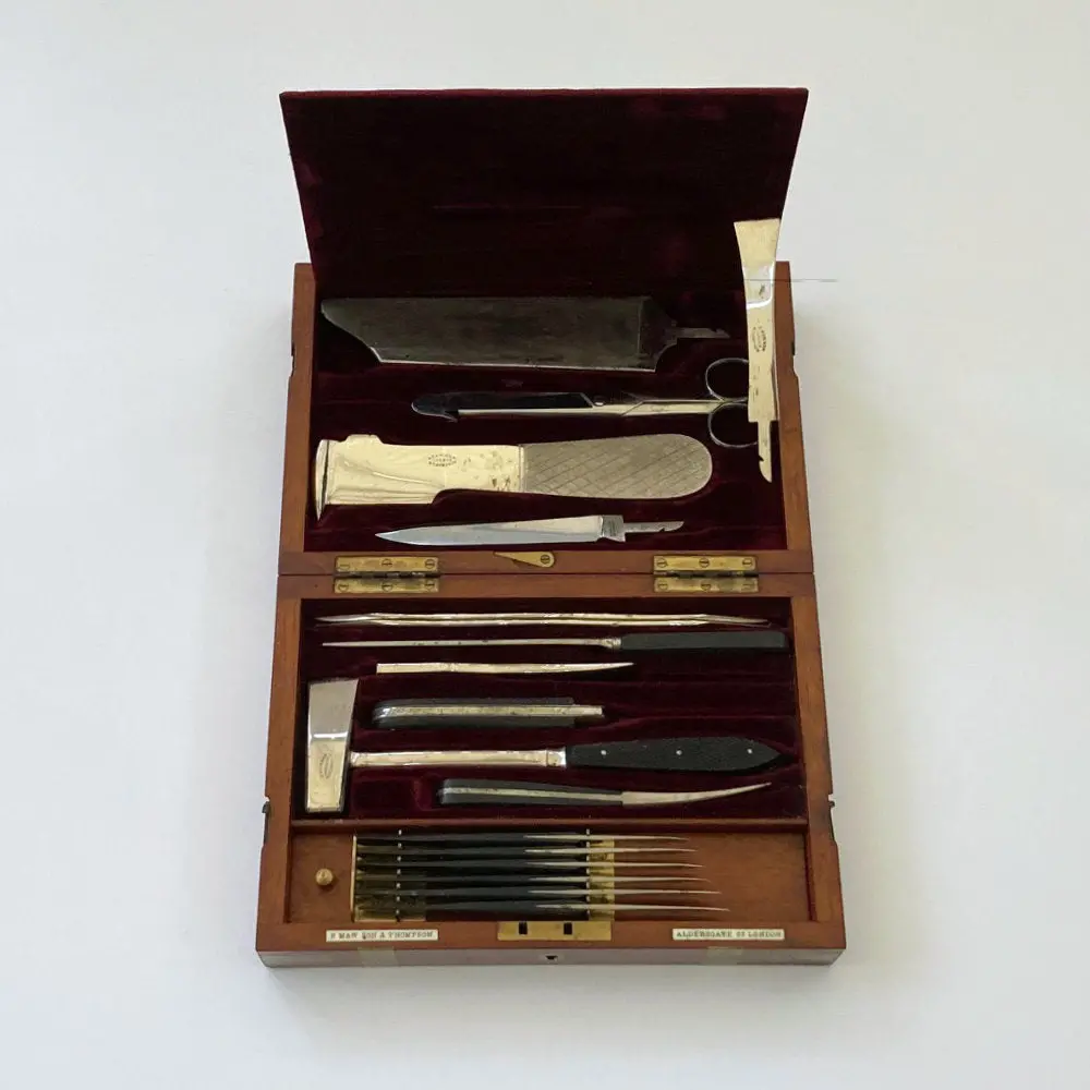 Mid Victorian Surgical Post Mortem Instrument Set By S Maw Son & Thompson 1