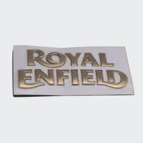 Tank Monogram Royal Enfield S.O.4 For Bullet350 [Gold] (Nab0004) 1