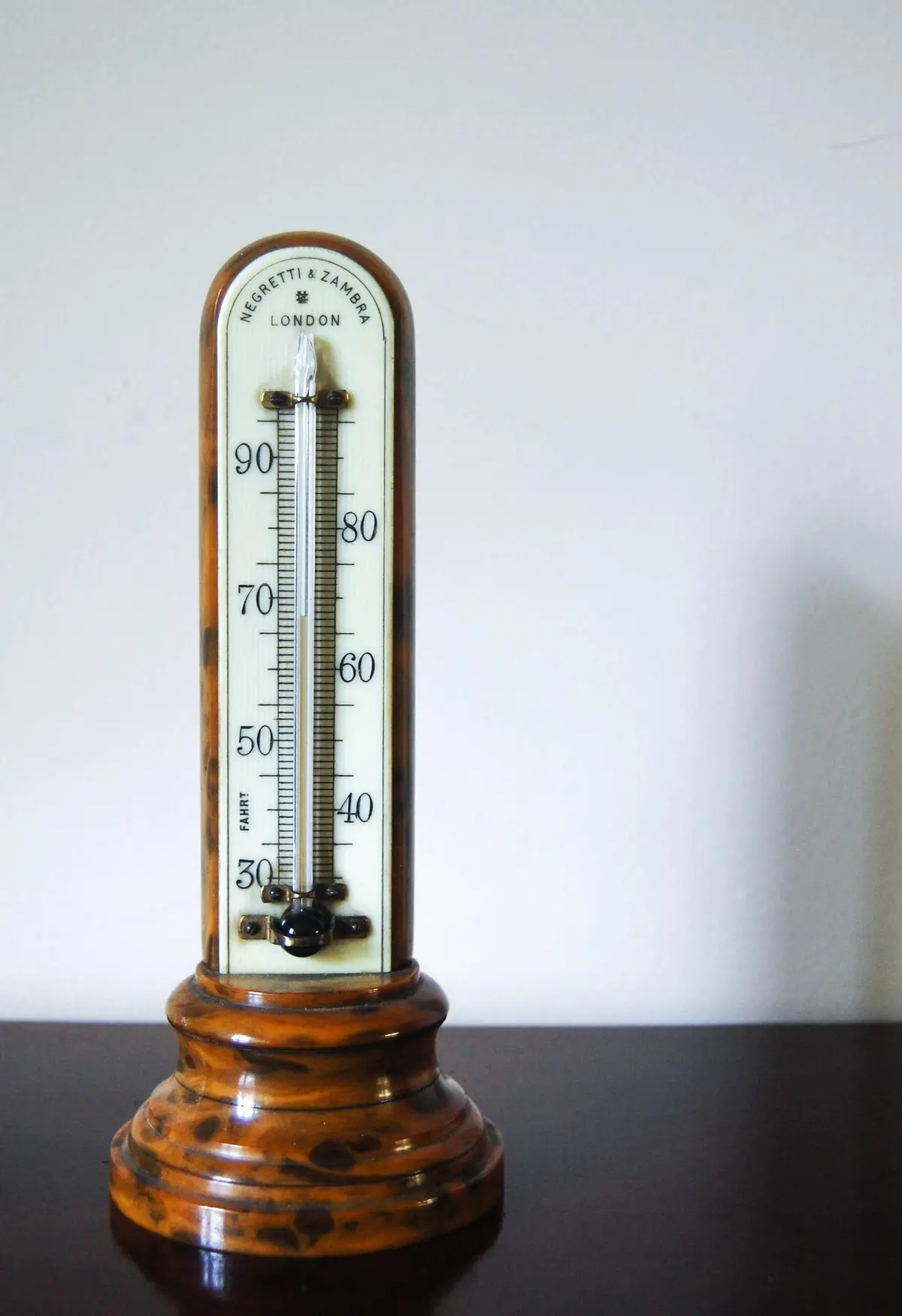 Early Twentieth Century Bakelite Desk Thermometer By Negretti & Zambra 2