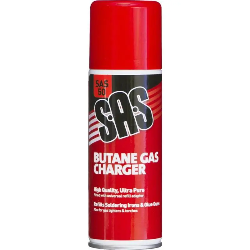 Sas50 Butane Gas Charger Aerosol 200Ml 1