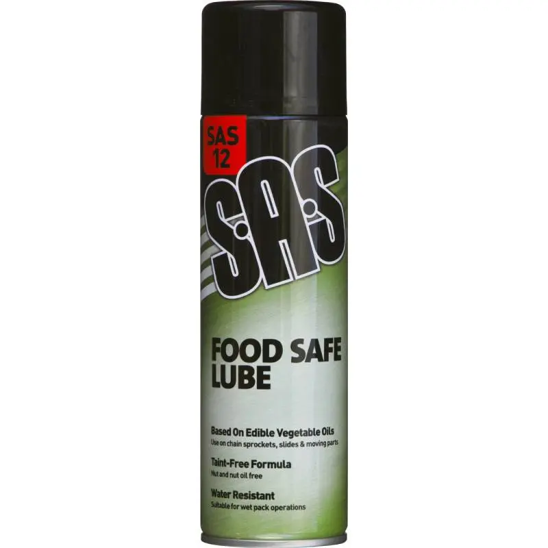 Sas12 Foodsafe Lube 500Ml. Pack Of 6. 1