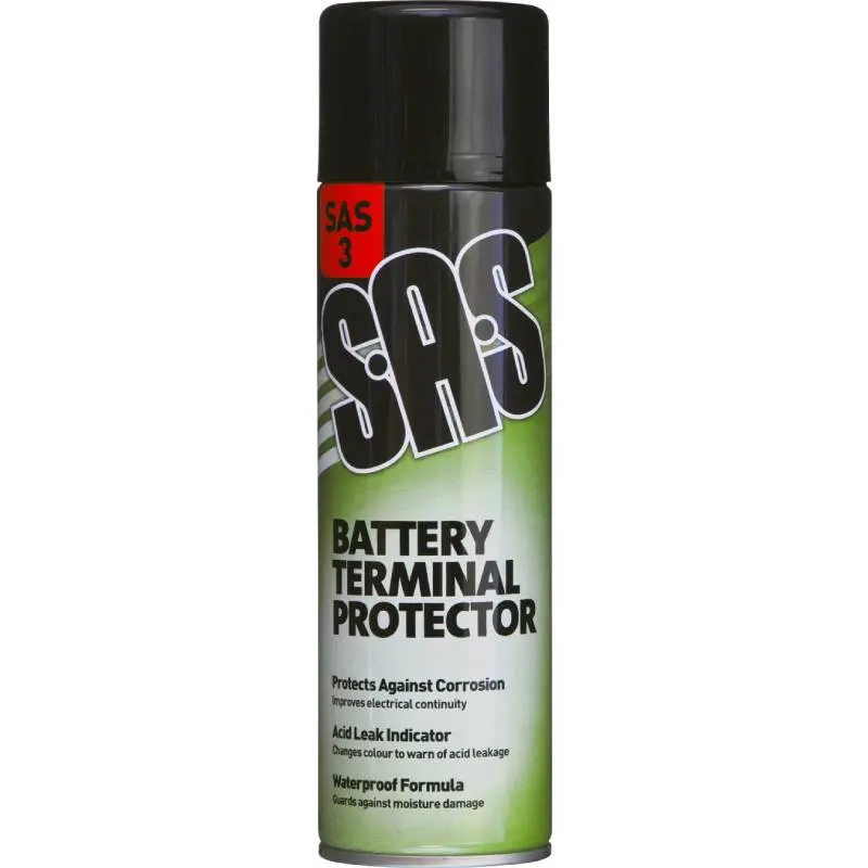 Sas3 Battery Terminal Protector Aerosol 500Ml. Pack Of 6. 1