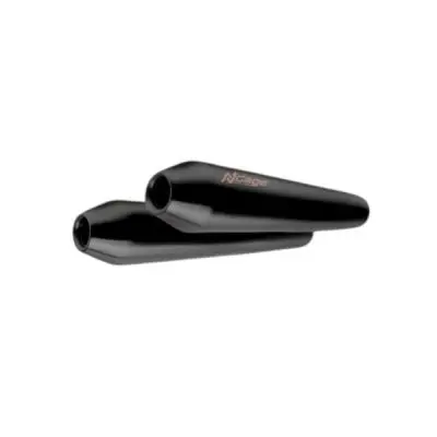 Ngage Roxor Powerflow Exhaust For Interceptor 650/ Gt 650 Chrome – Matt Black 1