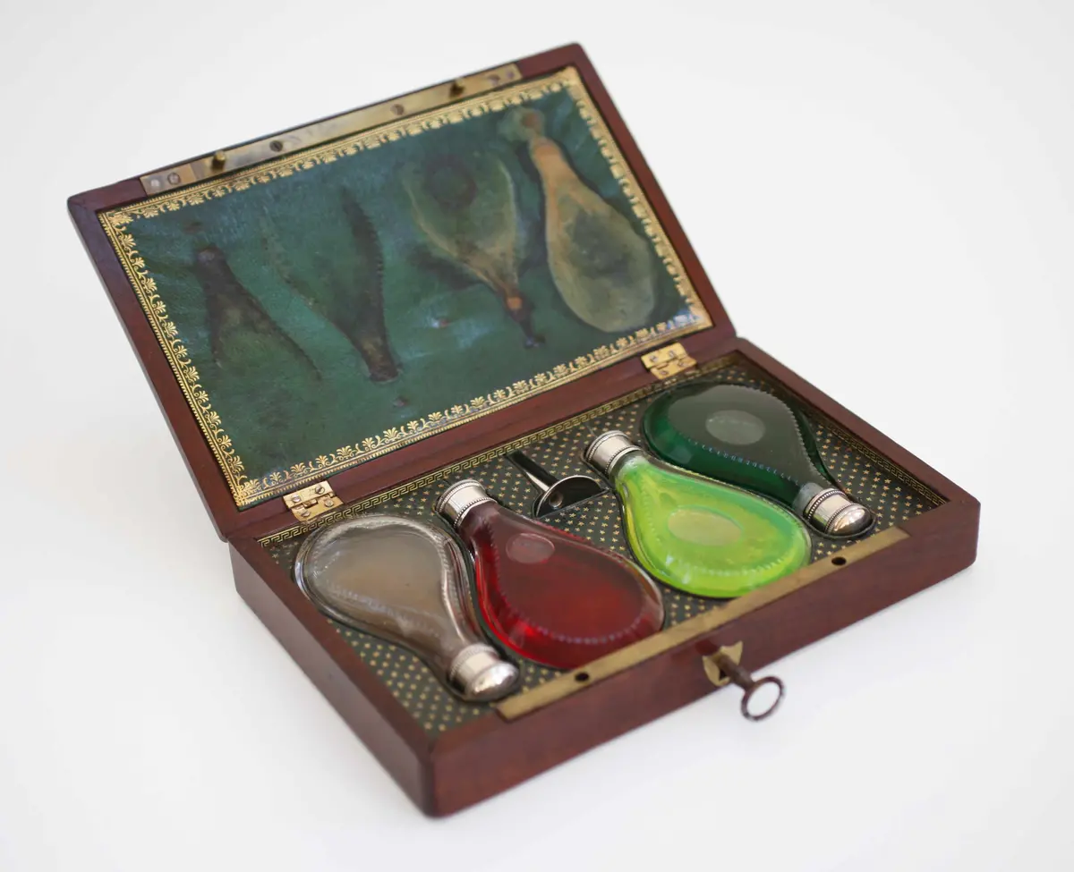 French Napoleon Iii Ladies Perfume Case Or Cave A Parfum 1