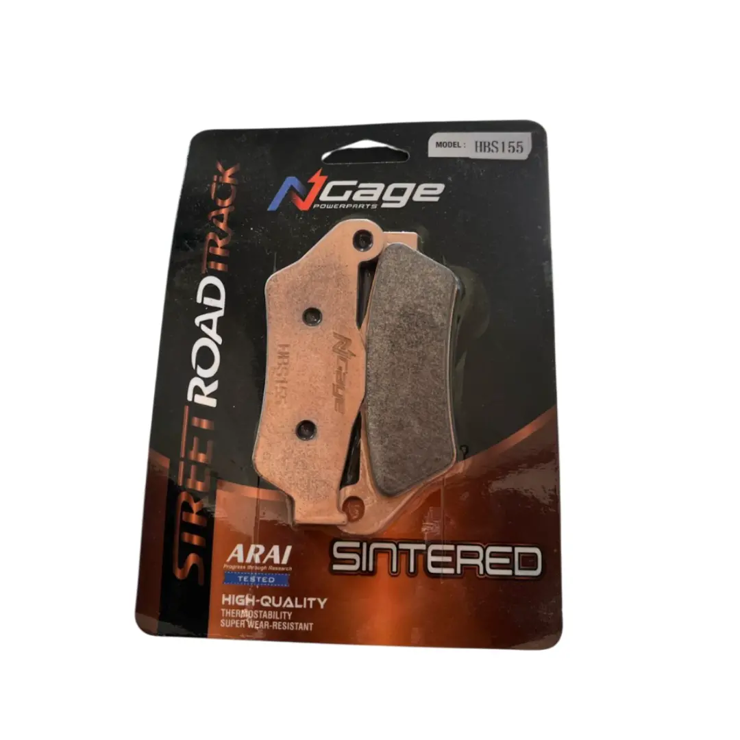 Re Himalayan 411 / Scram 411 | Front Sintered Brake Pads | Ngage Powerparts - Arai Certified For Extreme Performance 1