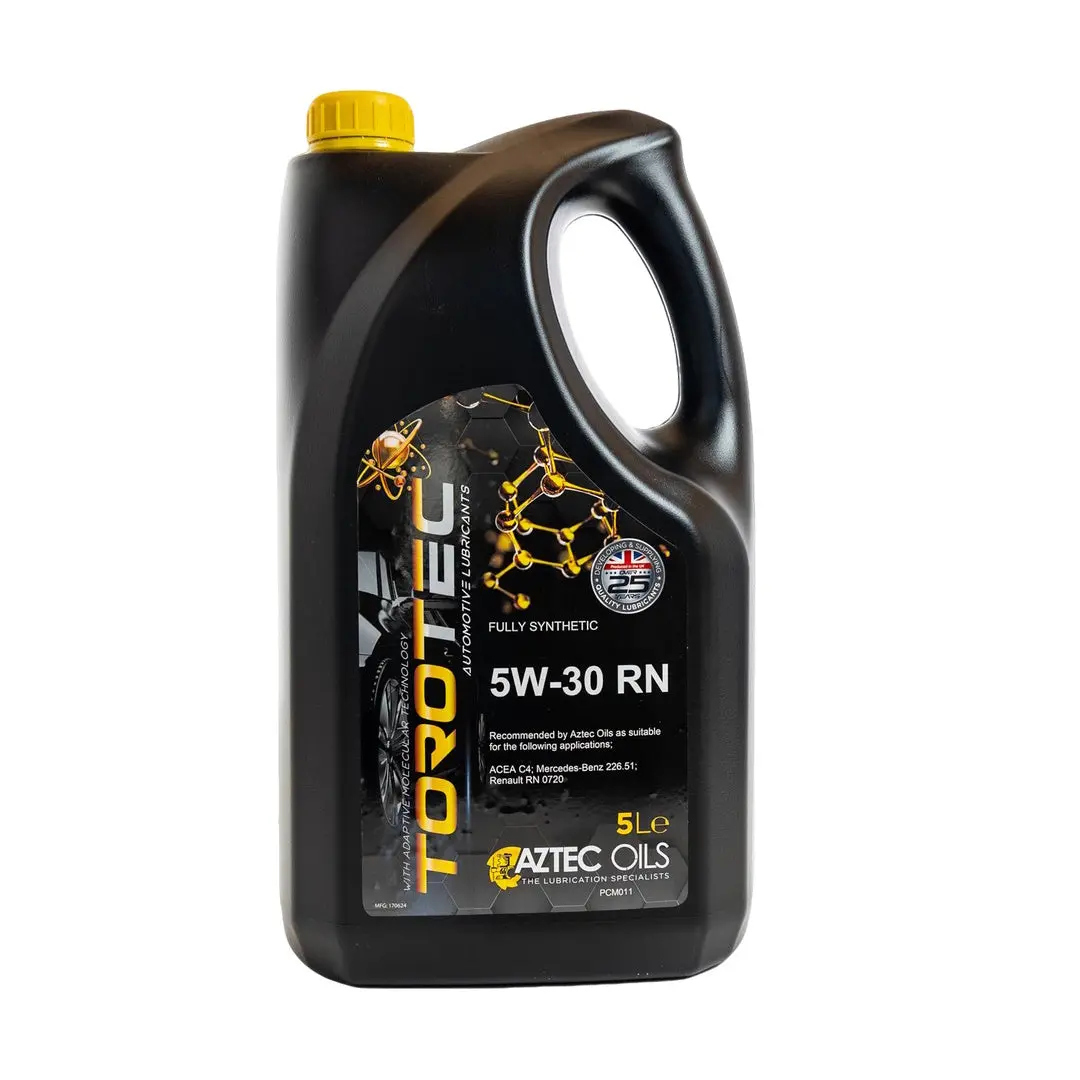 Aztec Torotec 5W-30 Rn Low Saps C4 Fully Synthetic Engine Oil Pcm011 2