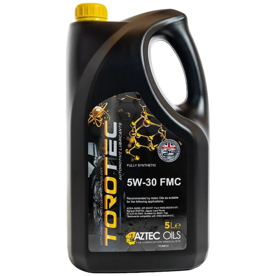 Torotec 5W-30 Fmc Engine Oil Fully Synthetic Acea A5/B5 Ford Wss-M2c913-D Pcm012 2