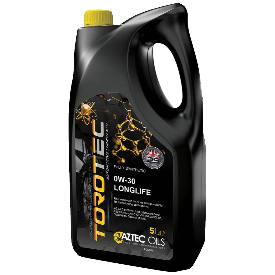 Aztec Torotec 0W-30 Longlife Engine Oil Ll-04, 229.52, 504.00/507.00 Pcm019 2