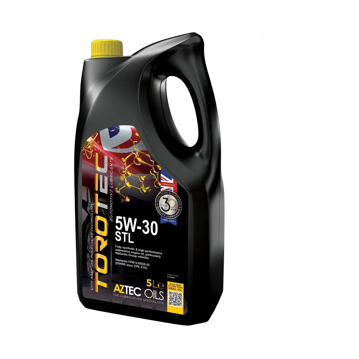 Aztec Torotec 5W-30 Stl High Performance Fully Synthetic Engine Oil Pcm066 2
