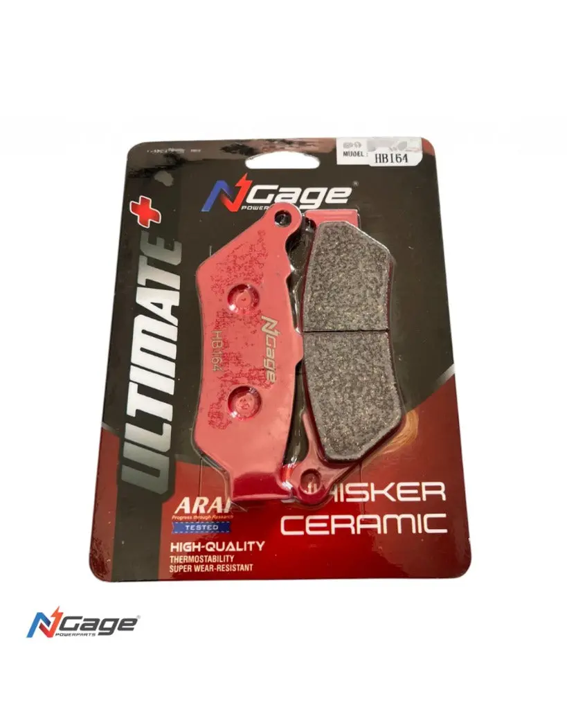 Honda Cbr 250 (Non Abs )| Front Whisker Ceramic Ultimate + Brake Pads | Ngage Powerparts 1