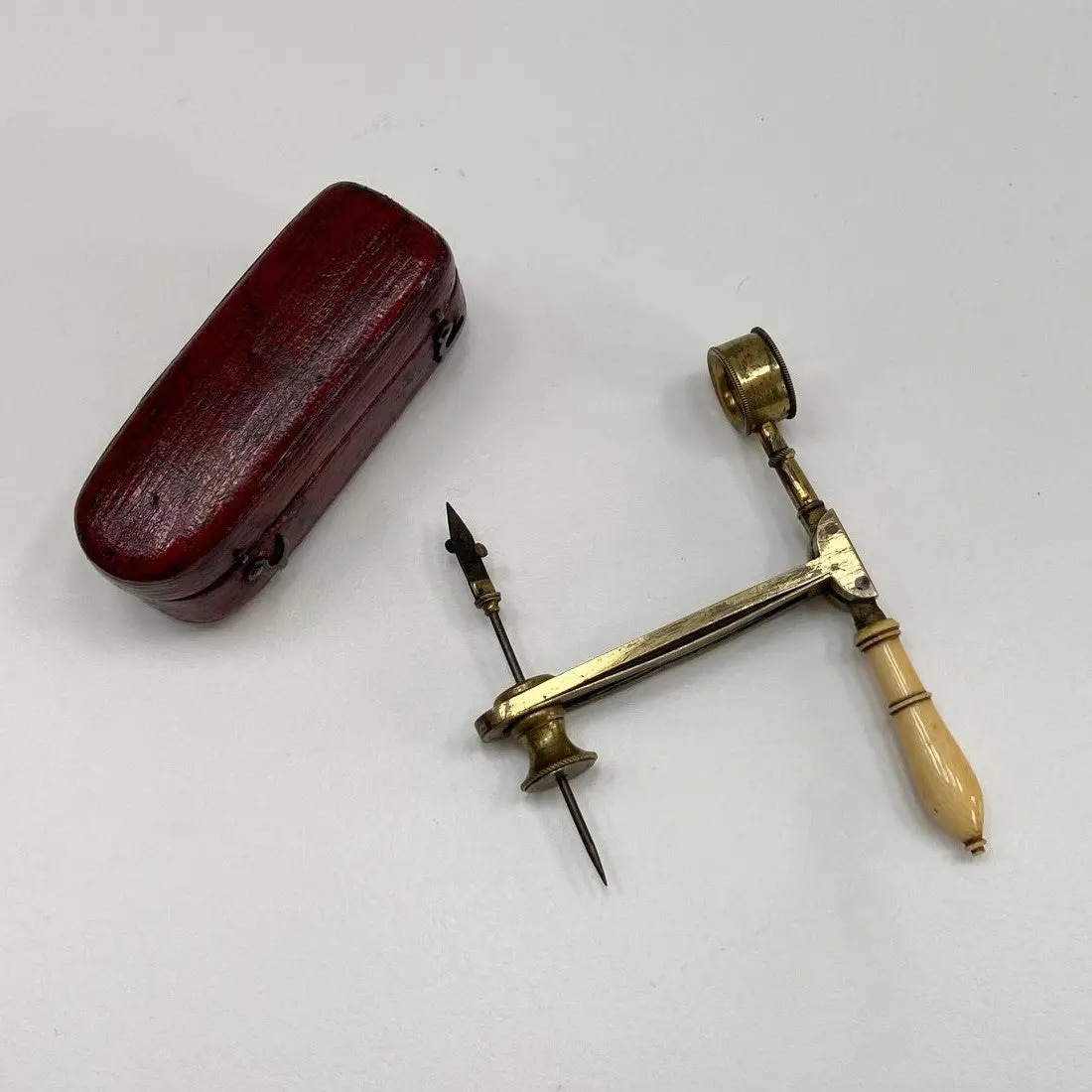 Georgian Jones Type Flower Or Insect Botanical Pocket Microscope 1
