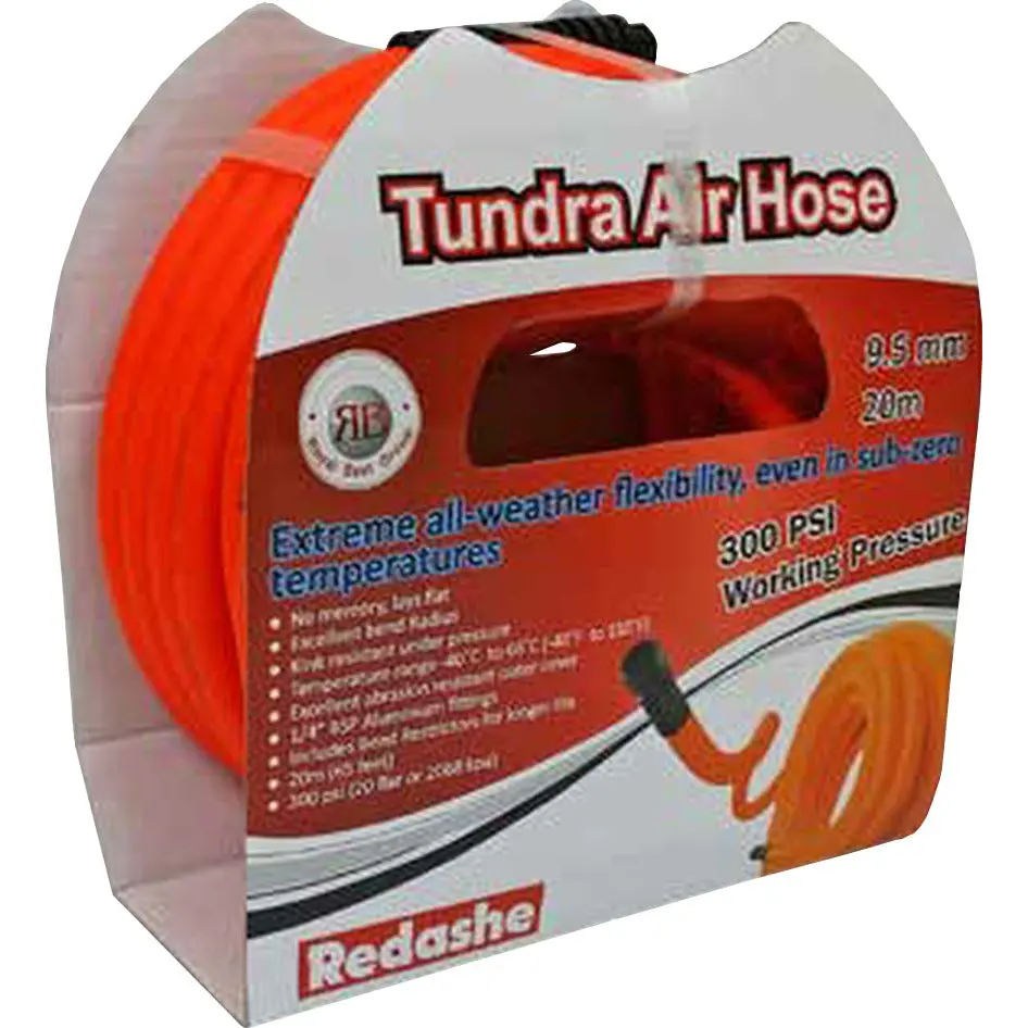 Tundra Air Hose Hi Vis Orange 20 Metre 1