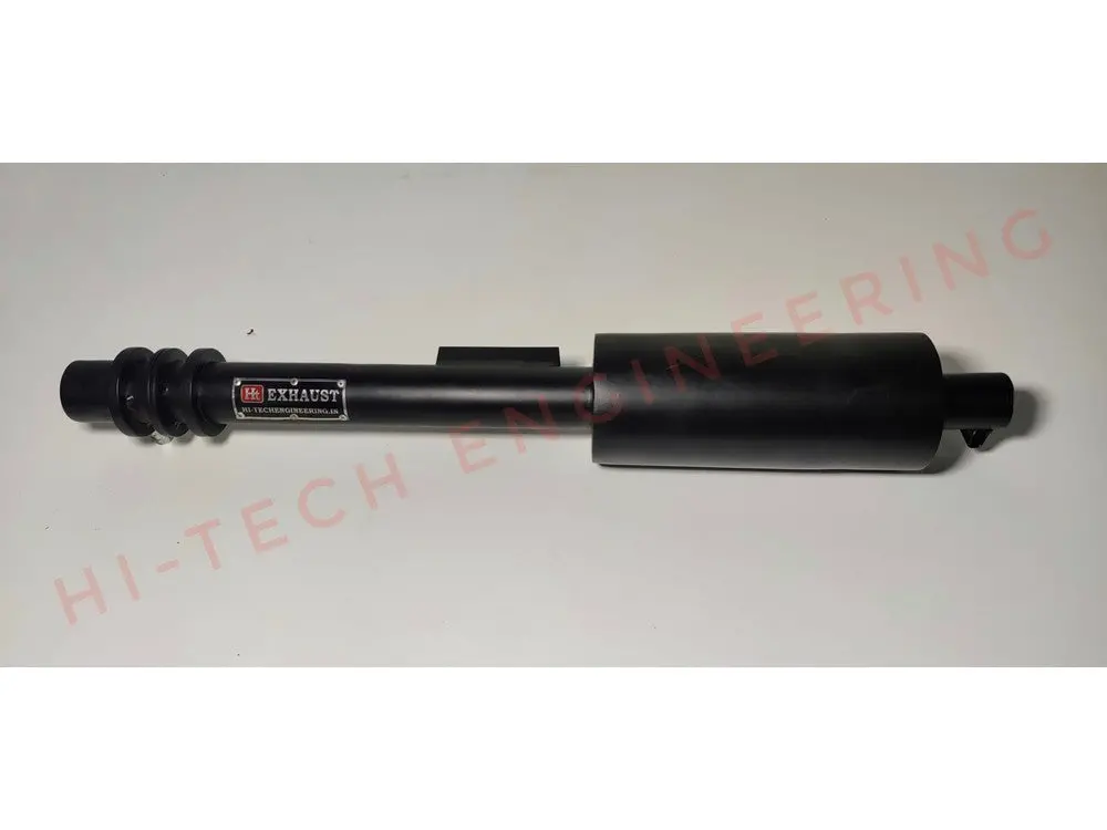Ht Brrel Exhaust Black (Select Your Colour And Quality) 1