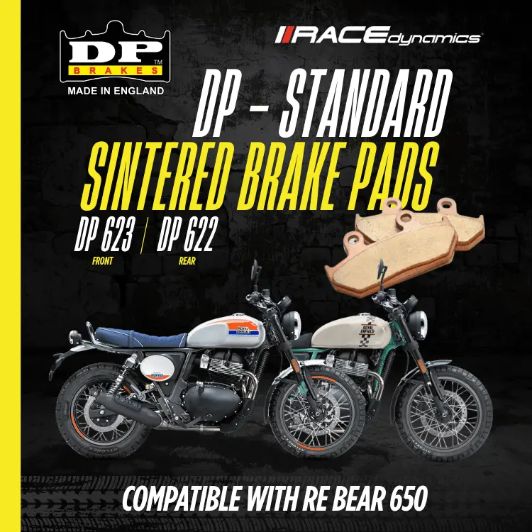 Dp Sintered Brake Pads For Royal Enfield Bear 650 - Standard 3