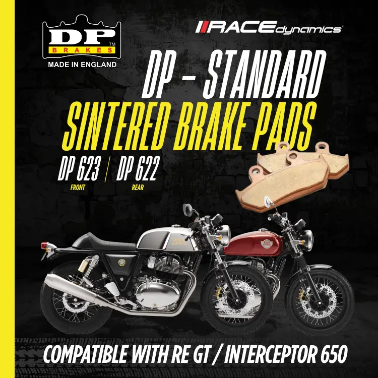 Dp Sintered Brake Pads For Royal Enfield Interceptor 650 - Standard 3