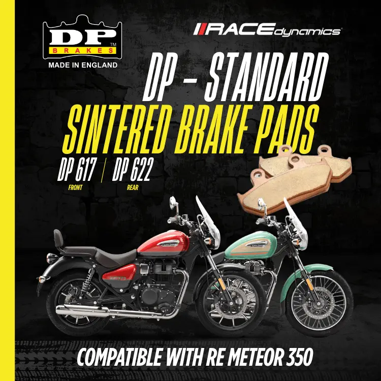 Dp Sintered Brake Pads For Royal Enfield Meteor 350 - Standard 3