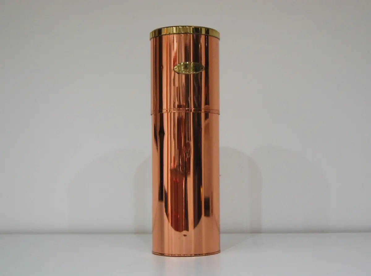 Edwardian Snowdon Pattern Copper Rain Gauge By Negretti & Zambra 1