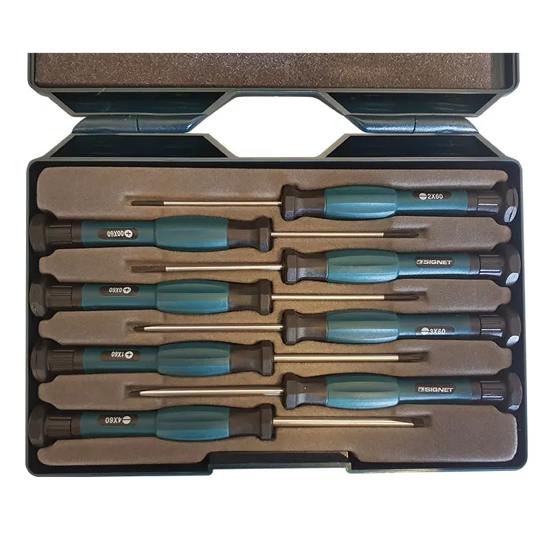 Signet 8Pc Micro Tip Screwdriver Set 1